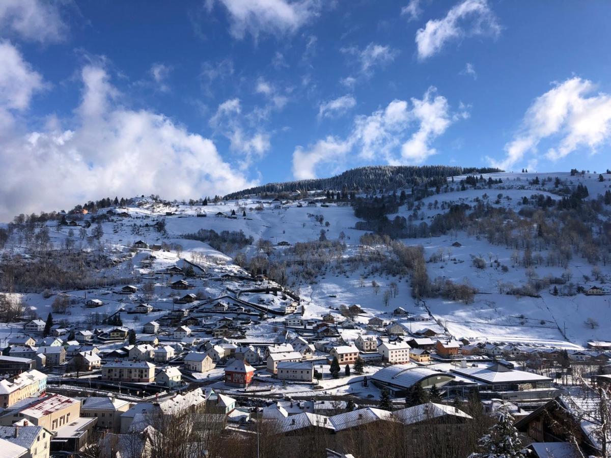 Magnifique appartement neuf dans chalet + parking La Bresse Extérieur photo