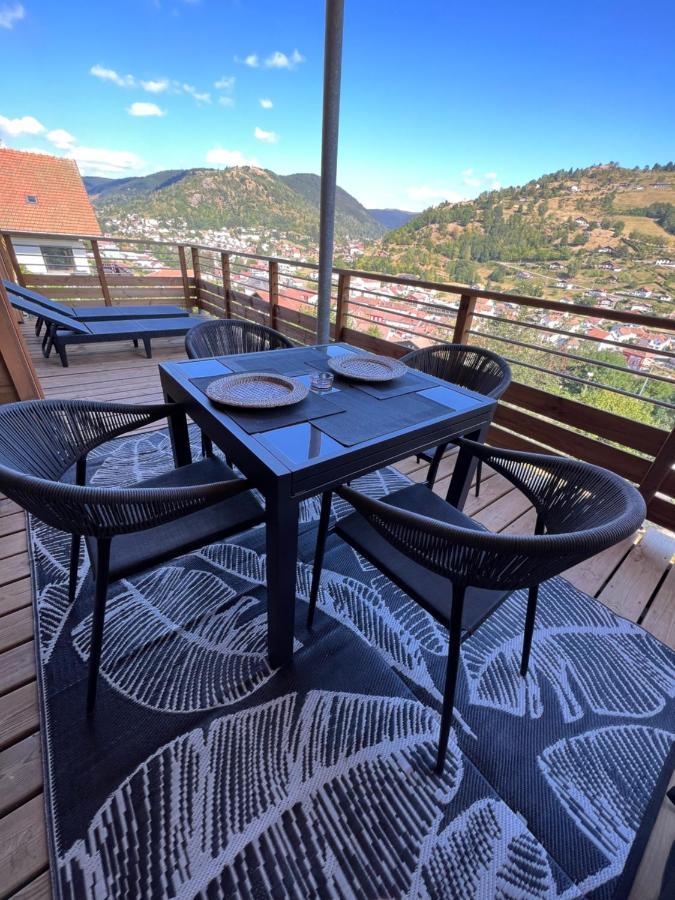 Magnifique appartement neuf dans chalet + parking La Bresse Extérieur photo