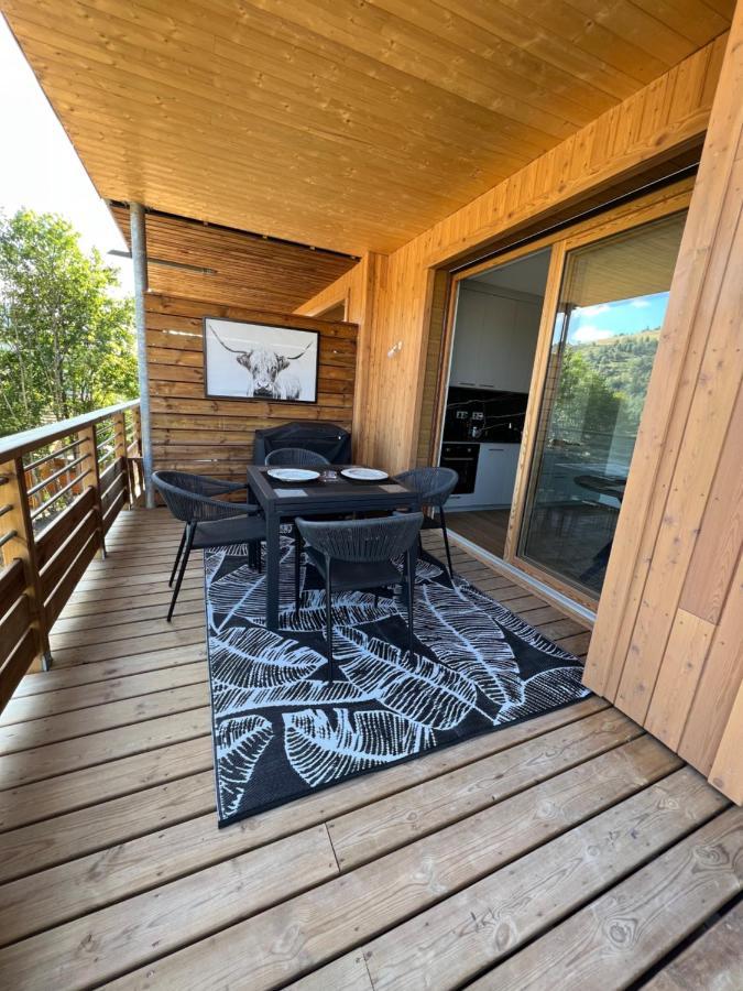 Magnifique appartement neuf dans chalet + parking La Bresse Extérieur photo
